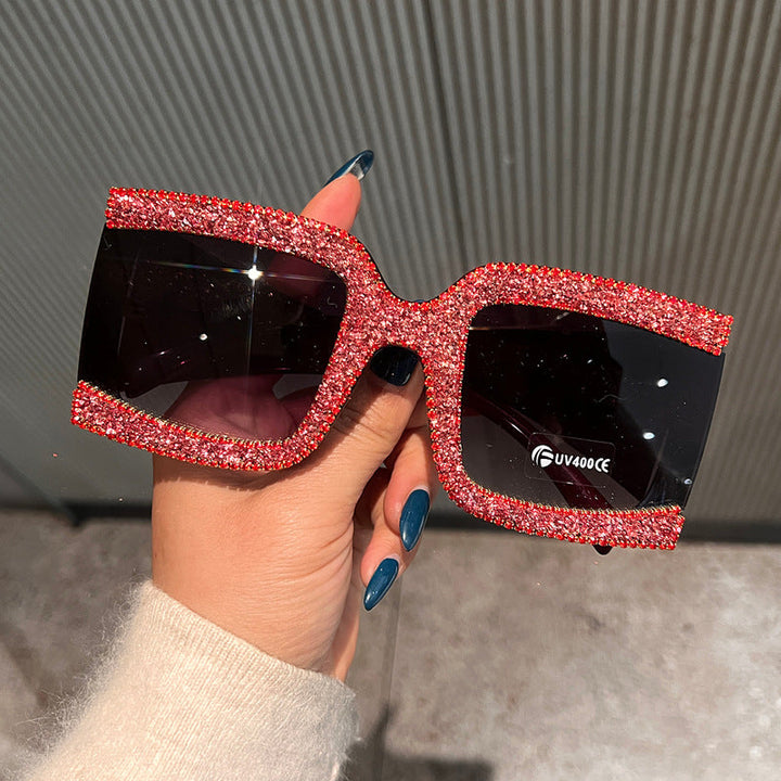 Women's sunglasses with rhinestone decorated frame Kalsten