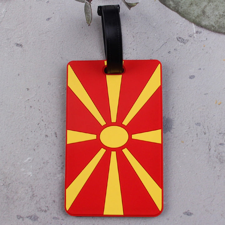 Patriotic Design Luggage Tag Kalsten