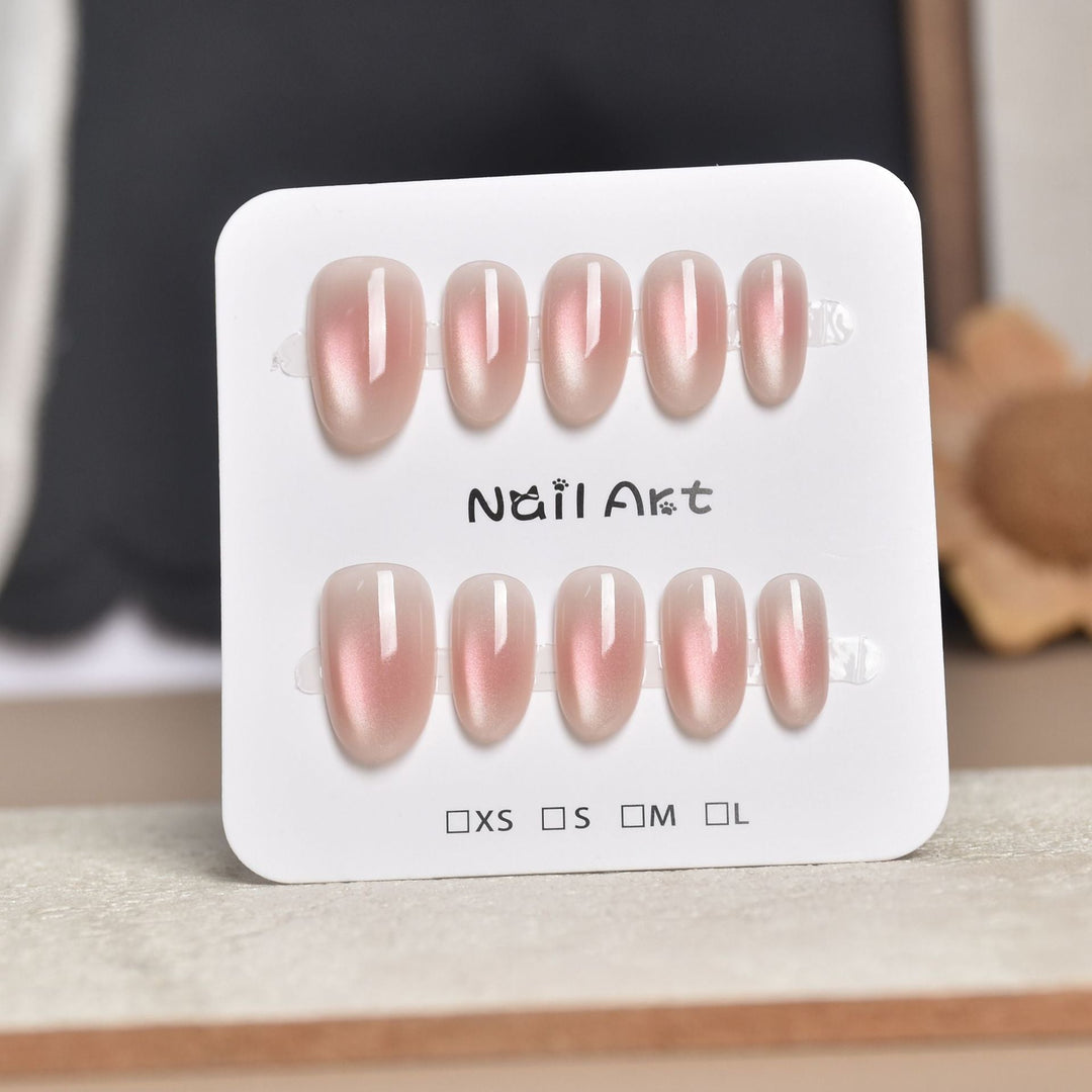 Decorative Press-On Nail Extensions with Floral Accents Kalsten