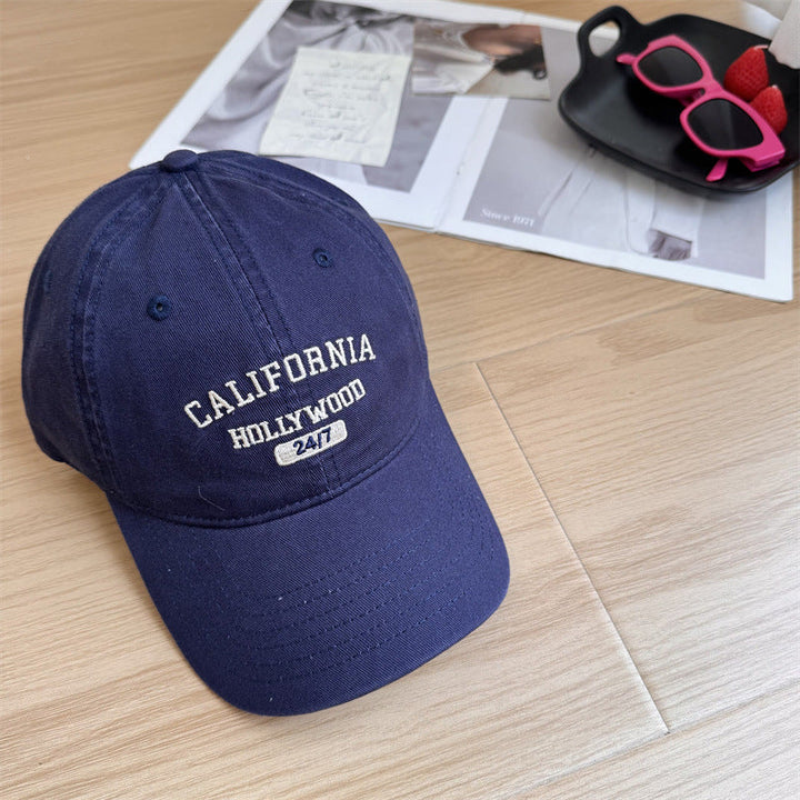 Women's Vintage-Inspired Cotton Baseball Cap Kalsten