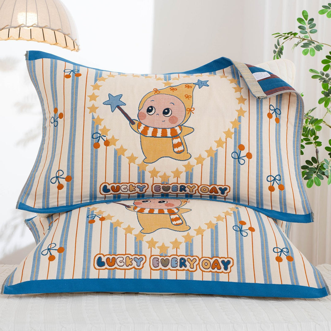 Women Decorative Pillow with Cheerful Design Kalsten