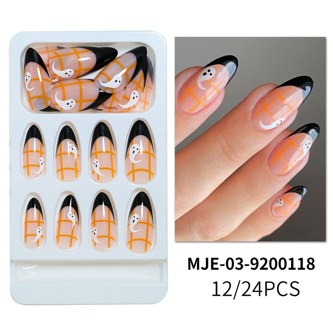 Artistic Abstract Press-On Nail Set Kalsten