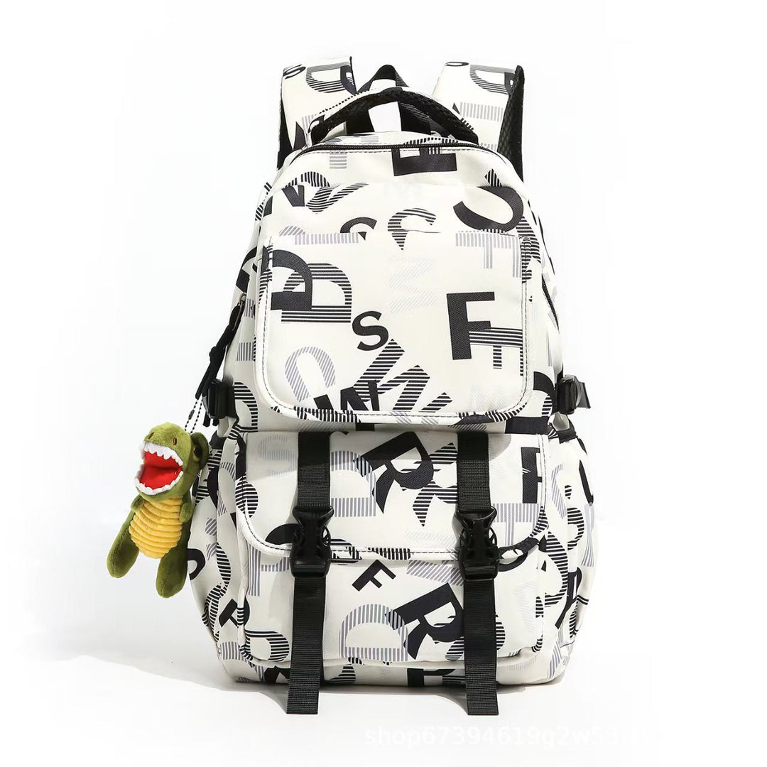 Graphic Print Adventure Backpack Kalsten