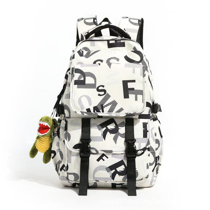 Backpack with Modern Lettering and Thoughtful Compartment System Kalsten