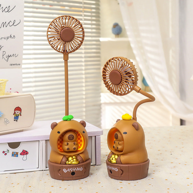Ladies Stylish Table Fan in Creative Bear Design Kalsten