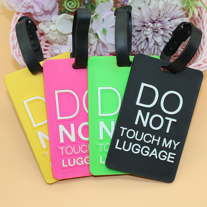 Unisex Luggage Tag with Safety Message Kalsten