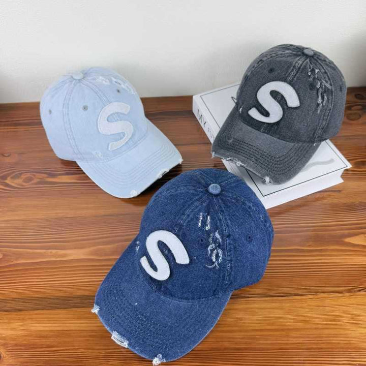 Men's Distressed Graphic Baseball Hat Kalsten