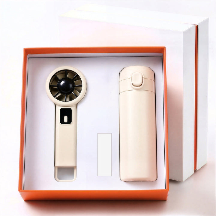 Unisex Portable Fan and Water Bottle Set Kalsten