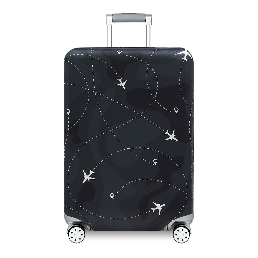 Unisex nan Kids Luggage Cover for Hard Shell Suitcases with Fun Space Design made of Elastic Polyester-Spandex Kalsten