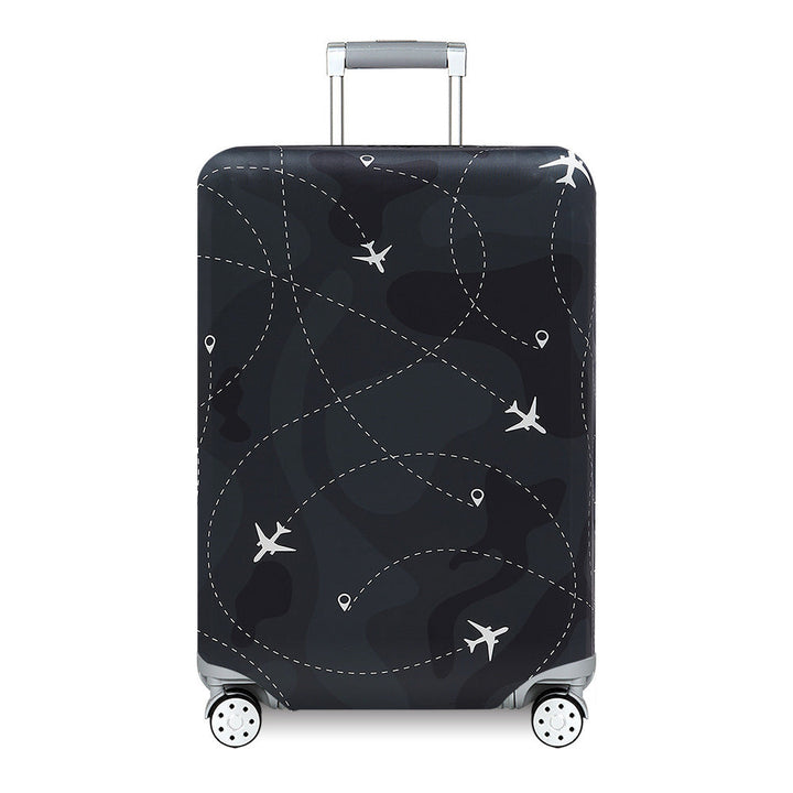 Unisex nan Kids Luggage Cover for Hard Shell Suitcases with Fun Space Design made of Elastic Polyester-Spandex Kalsten