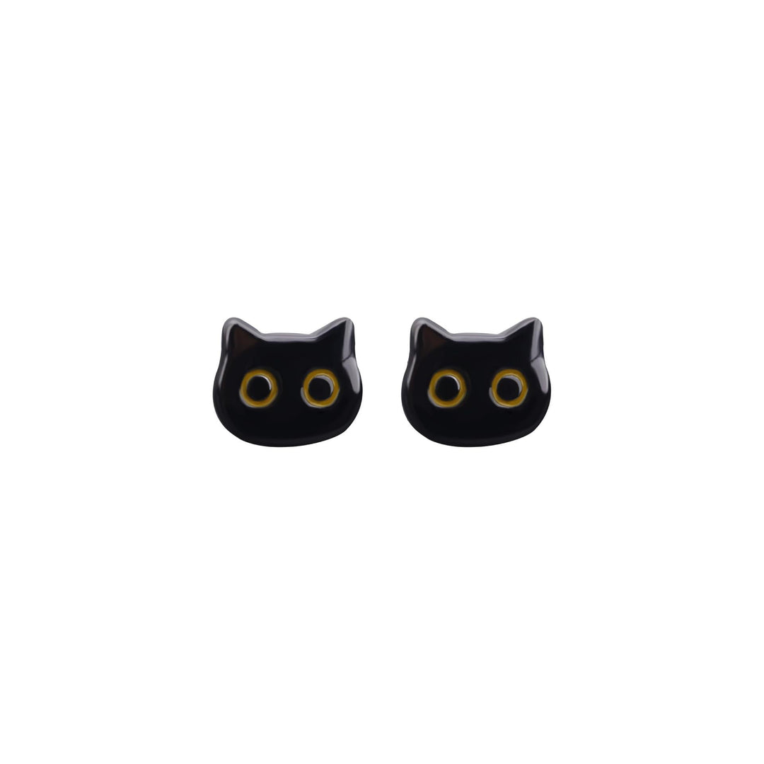 Playful Cat Dangle Earrings Kalsten