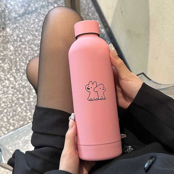 Ladies Insulated Drink Bottle with Playful Design Kalsten