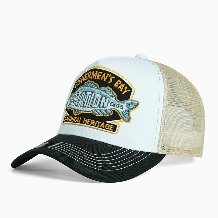Ladies Trucker Cap with outstanding embroidery design Kalsten