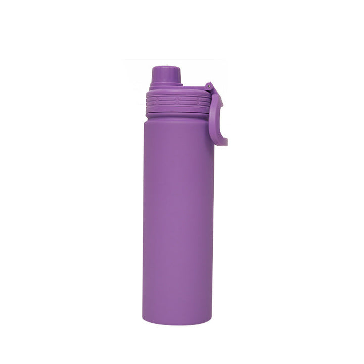 Ladies reusable and insulated drinking bottle with practical carrying handle Kalsten
