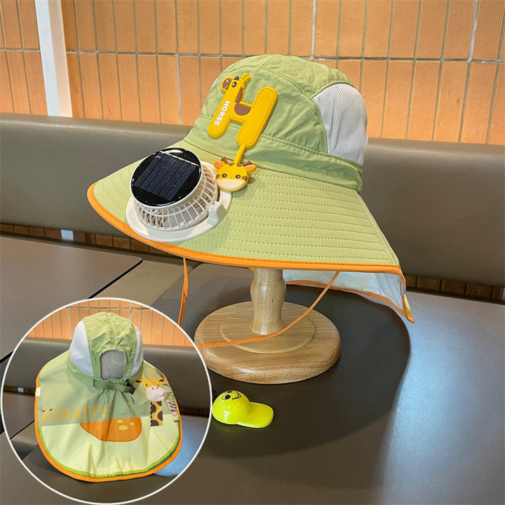 Sun Hat with Neck Protection, Breathable Mesh and Adjustable Chin Strap Kalsten