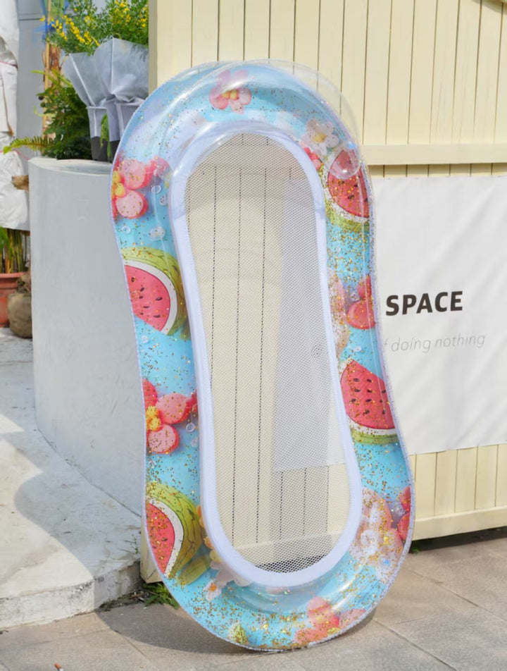 Women Inflatable Swimming Ring with Watermelon Design Kalsten