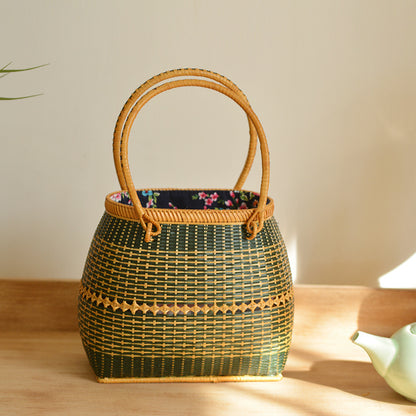 Handmade synthetic fiber tote bag Acalora