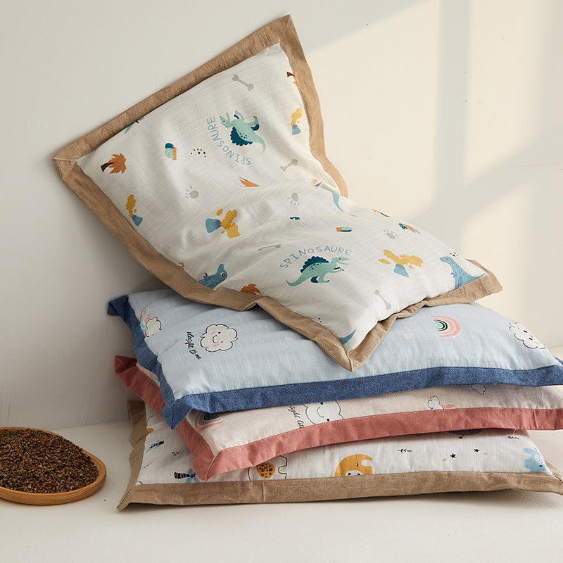 Cozy pillow with colorful rainbow motif Kalsten