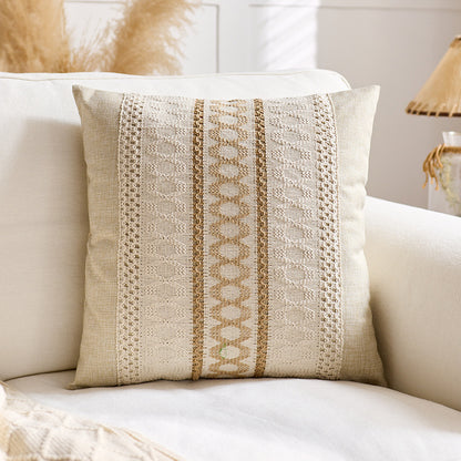 Decorative Textured Throw Pillow