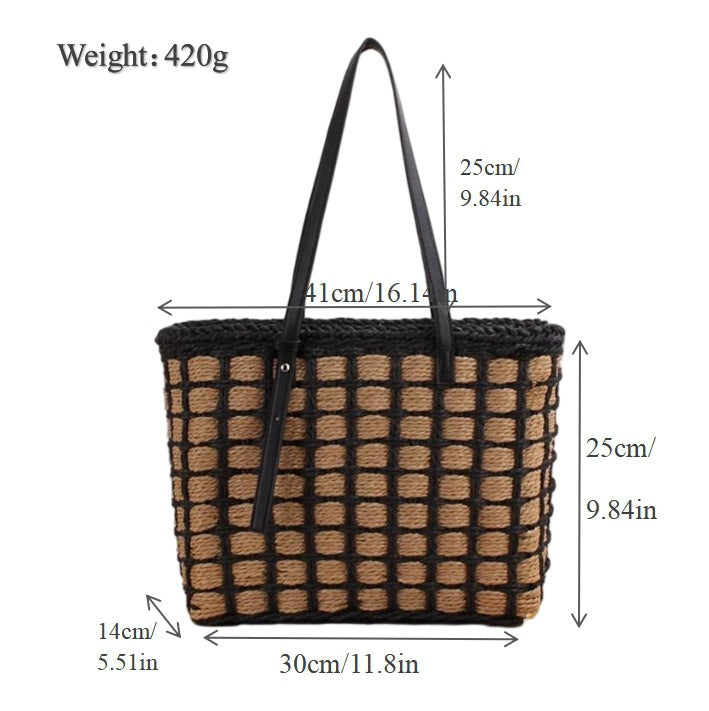 Handwoven basket bag Kalsten
