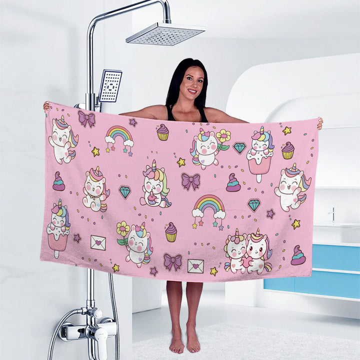 Artistic Cartoon-Themed Shower Curtain Kalsten