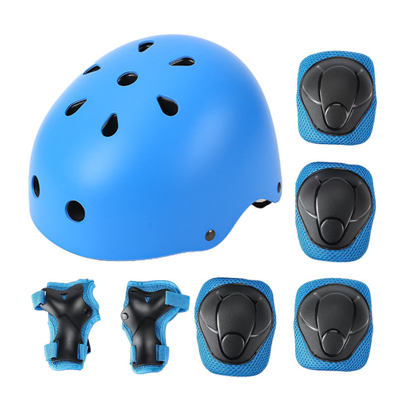 Protective Skate Helmet and Pads Set Kalsten