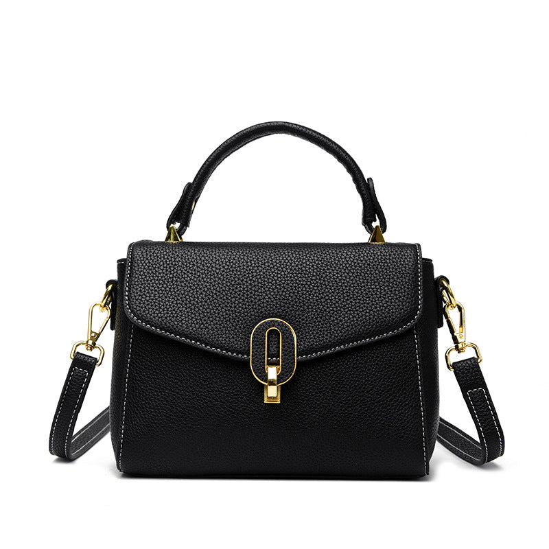 Elegant Structured Top-Handle Handbag Kalsten