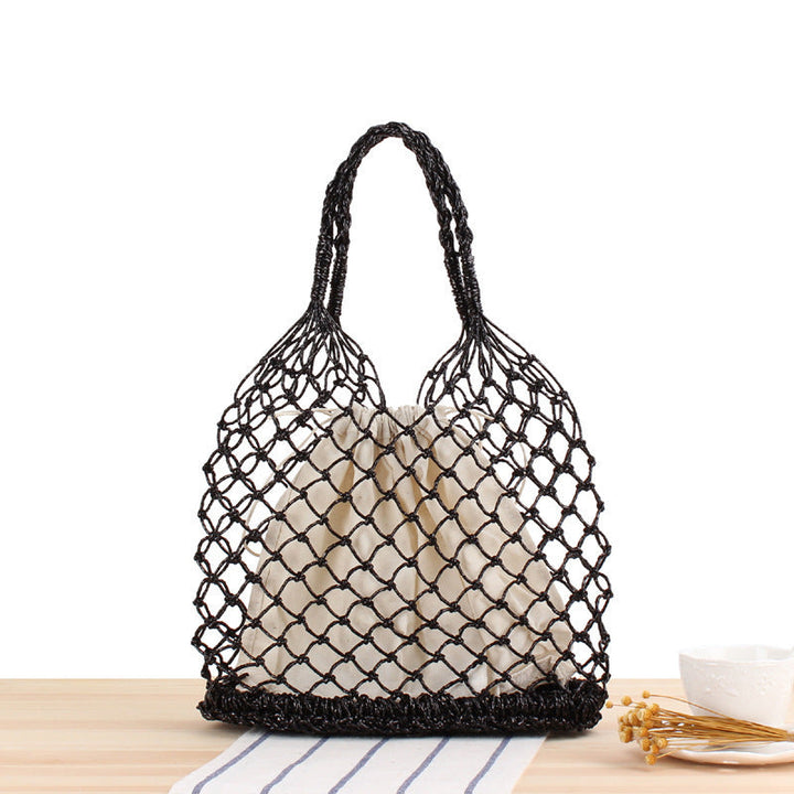 Creative mesh handbag with inner pouch Kalsten