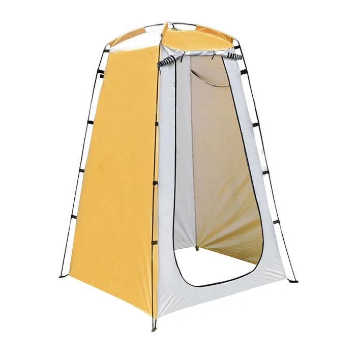 Portable pop-up privacy shower changing tent with zippered door Kalsten