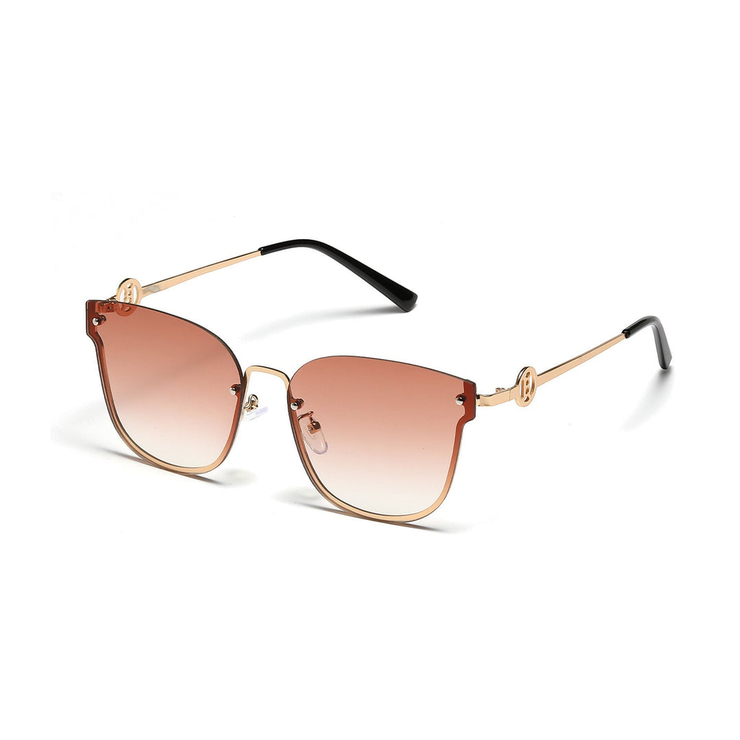 Women's fashionable oversized sunglasses with unique gradient Kalsten