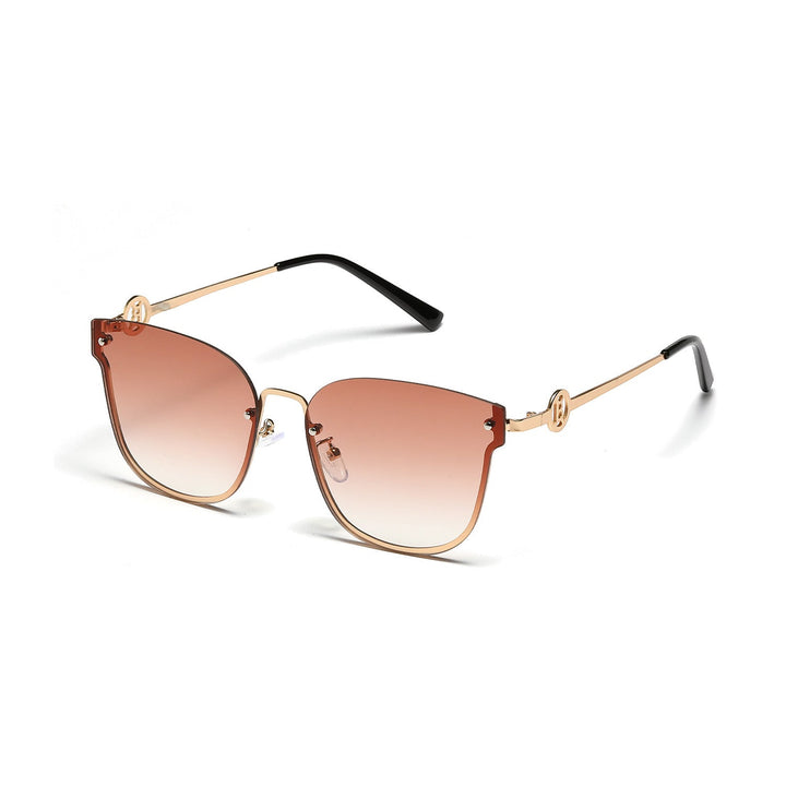 Women's fashionable oversized sunglasses with unique gradient Kalsten