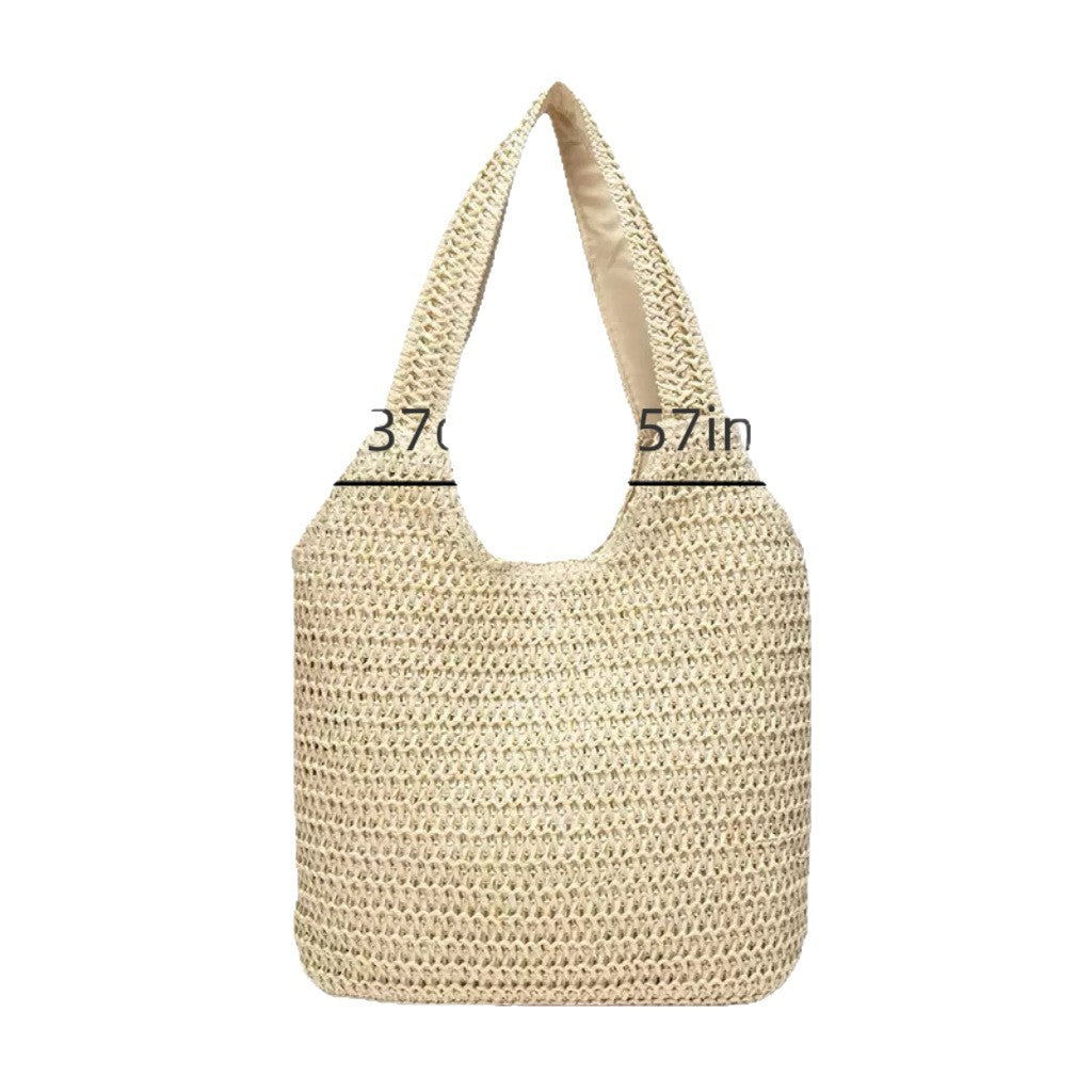 Shoulder bag made of robust woven natural material Kalsten