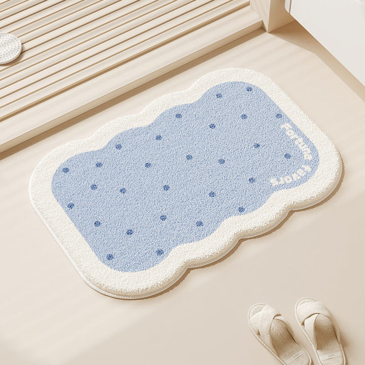Soft Textured Decorative Bathroom Mat Kalsten