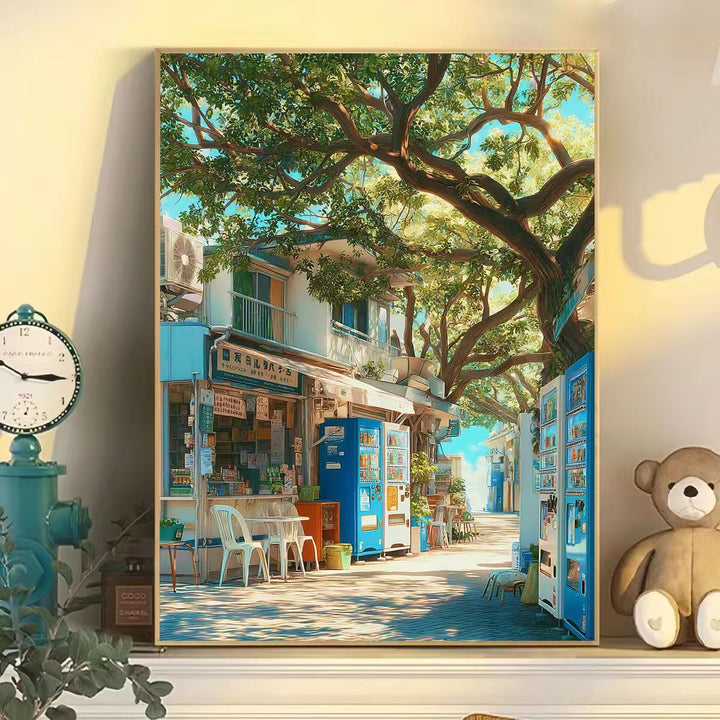 Scenic Street View Wall Art Kalsten