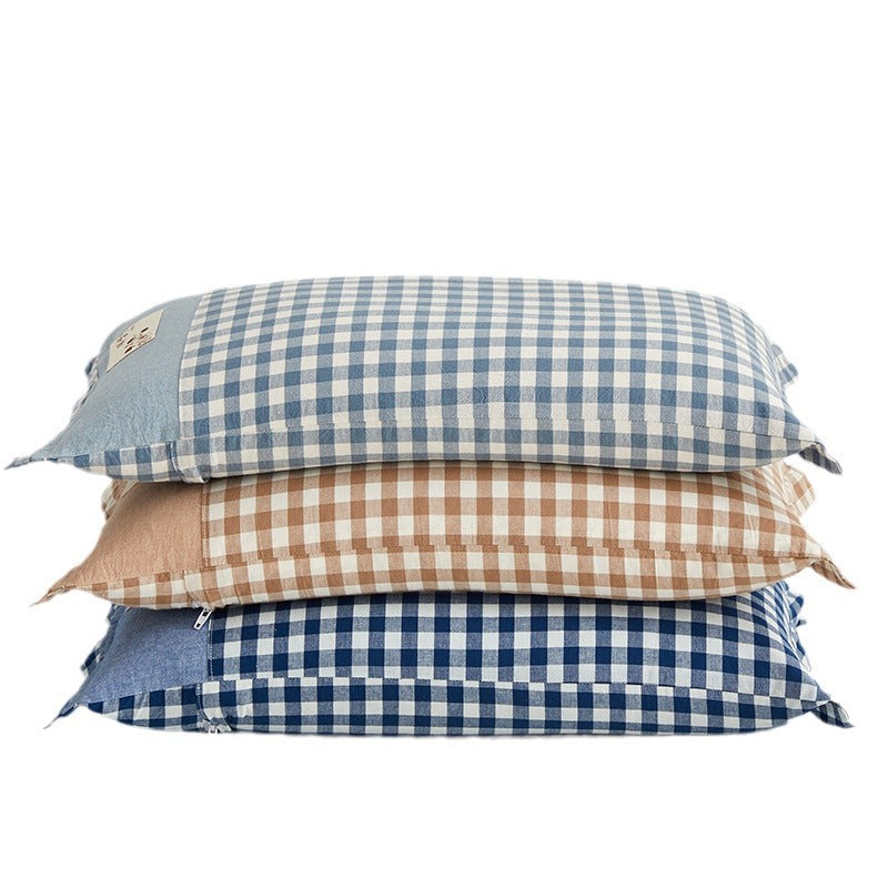 Women's cushion covers with check pattern Kalsten