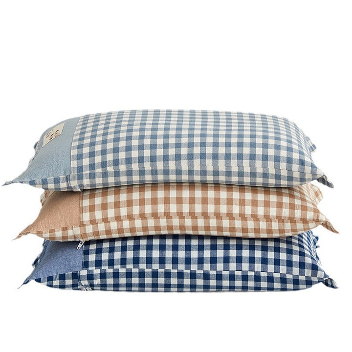 Women's cushion covers with check pattern Kalsten
