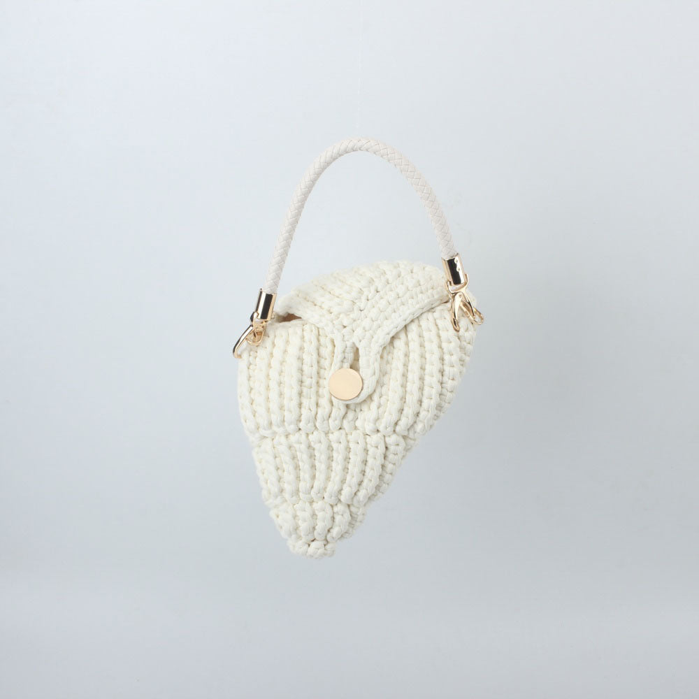 Handbag Made of High-Quality Macrame with Elegant Closure Kalsten