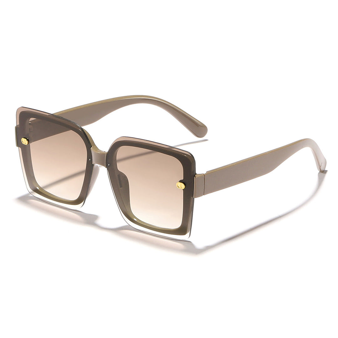 Women's fashionable sunglasses with square design and high-quality frame Kalsten