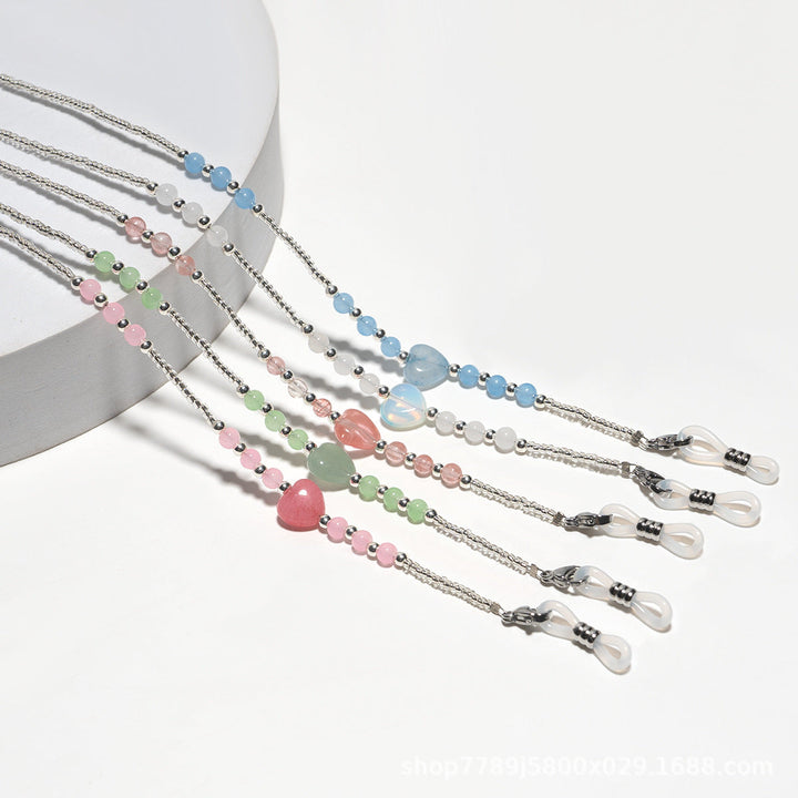 Elegant Beaded Eyewear Chain Kalsten
