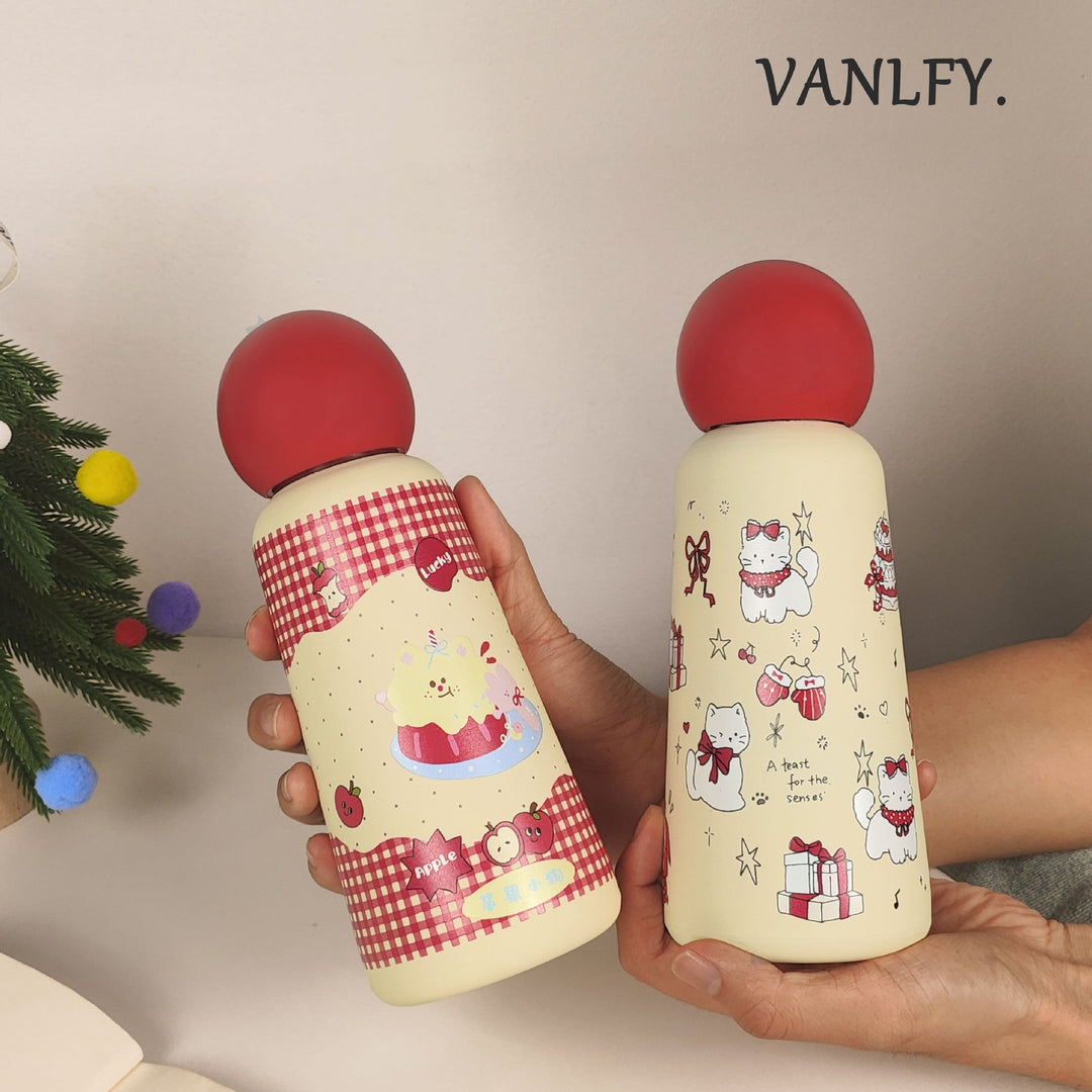 Women's Insulated Water Bottle with Fruity Design Kalsten
