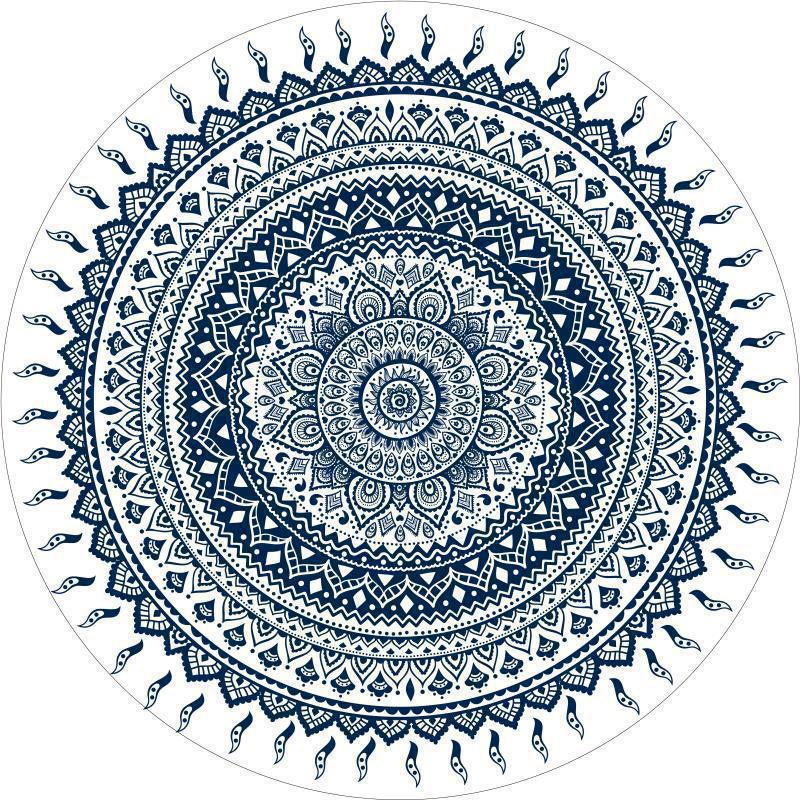 Intricate Mandala Design Area Mat Kalsten