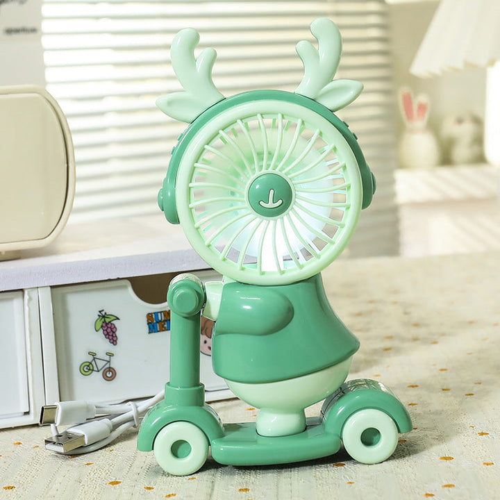 Ladies creative USB desk fan in cute design Kalsten
