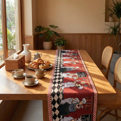 Decorative Holiday-Themed Table Runner