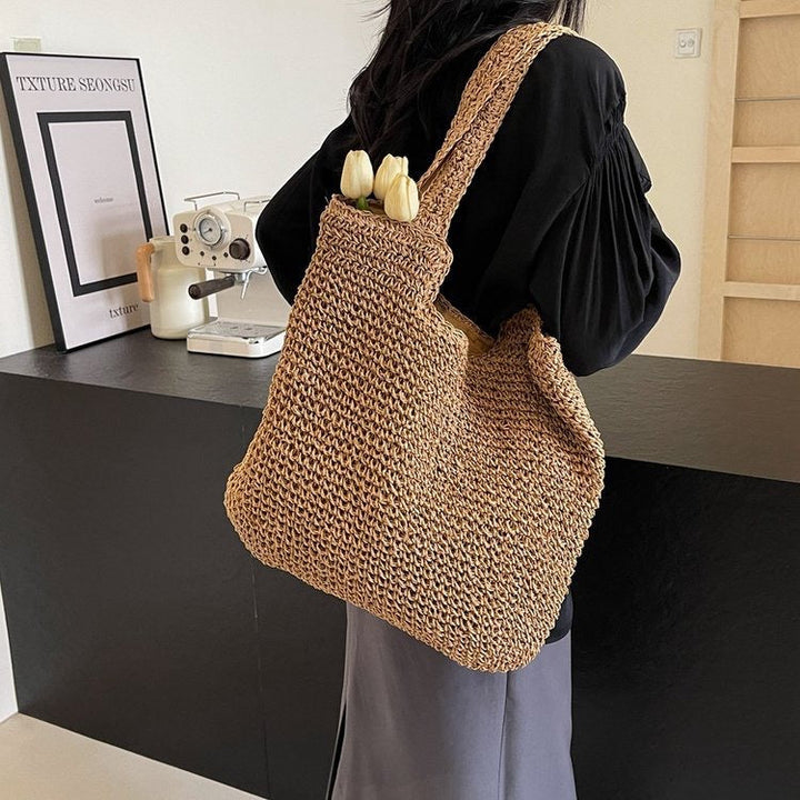 Handmade natural fiber bag Kalsten