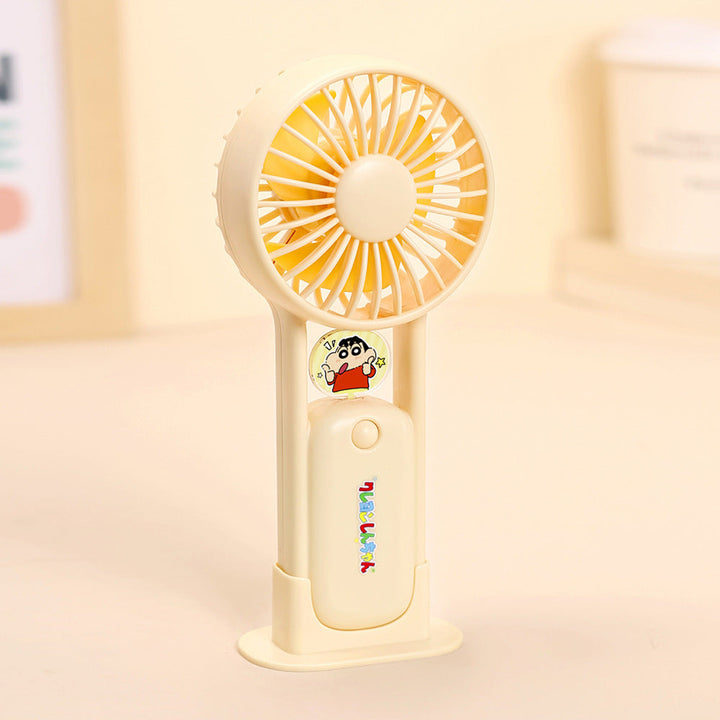 Ladies Portable Battery Hand Fan with Multifunctional Design Kalsten
