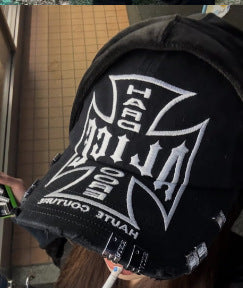 Men's Distressed Graphic Baseball Cap Kalsten