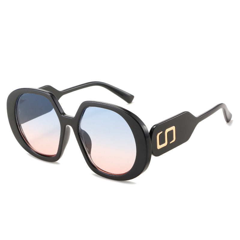 Women oversized sunglasses with distinctive frame and UV protection Kalsten