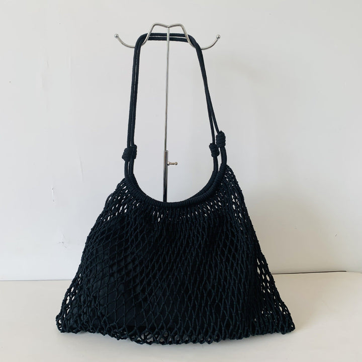 Mesh Beach Tote with Adjustable Drawstring Kalsten