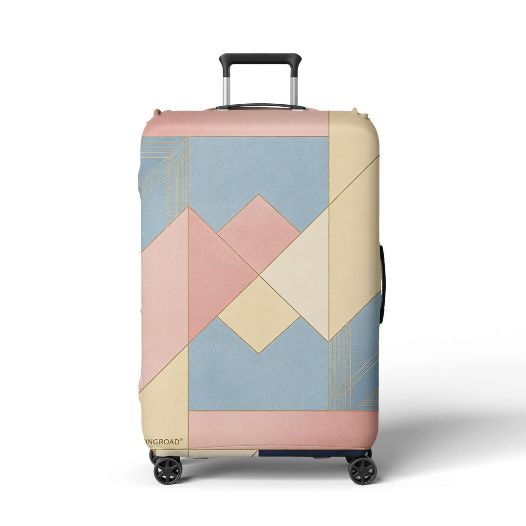 Ladies Luggage Protection with Modern Geometric Design Kalsten