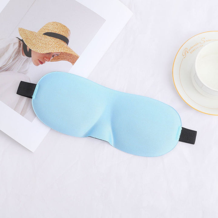 Unisex nan three-dimensional contour eye mask with memory foam, soft nose bridge and adjustable comfort band Kalsten